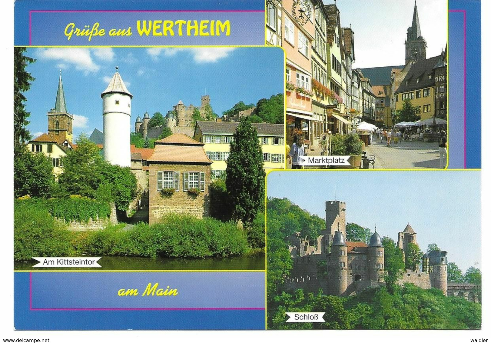 6980  WERTHEIM AM MAIN  -  MEHRBILD - Wertheim