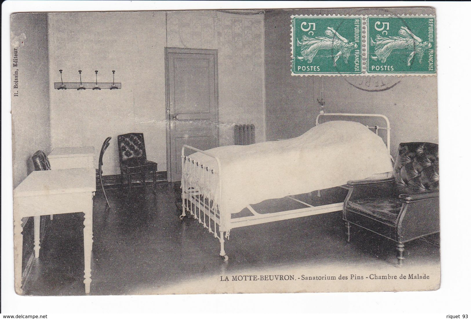 LA MOTTE-BEUVRON - Sanatorium Des Pins - Chambre De Malade - Lamotte Beuvron