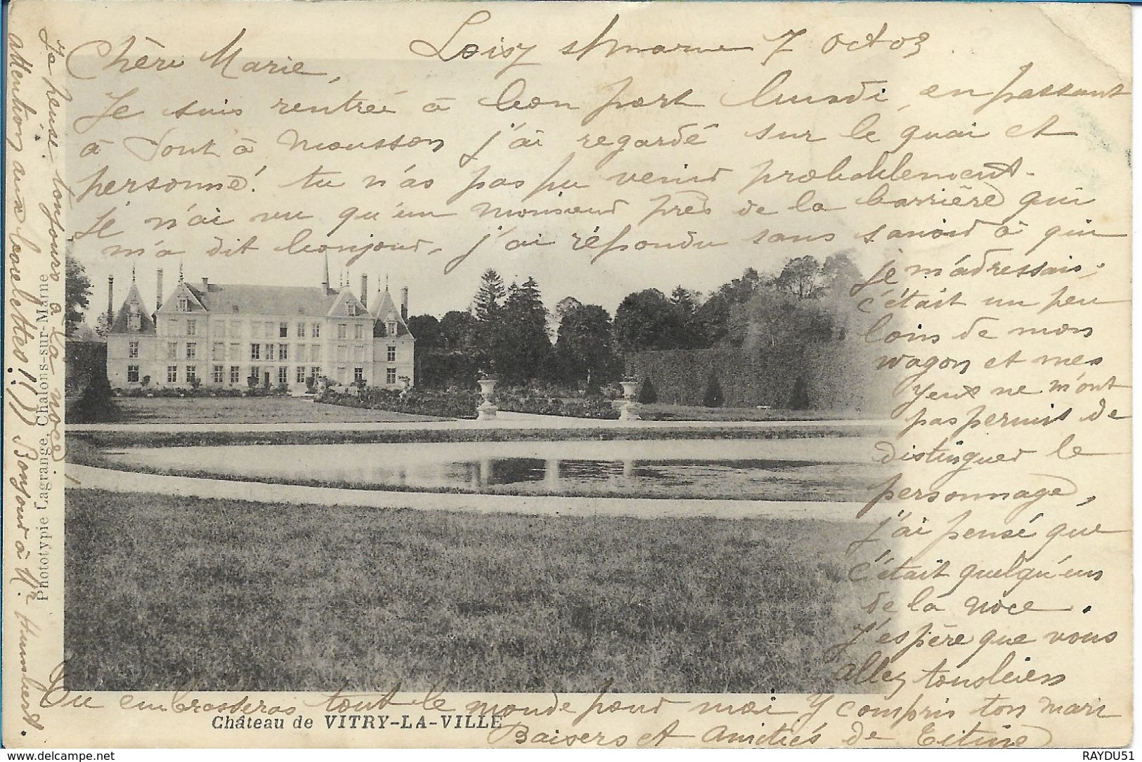 LE CHATEAU - Vitry-la-Ville