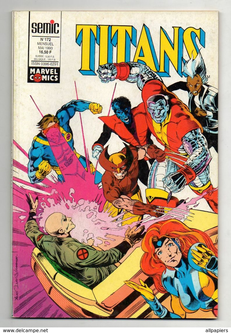 Titans N°172 Excalibur - Warlock - Les Vengeurs De La Côte Ouest De 1993 - Titans