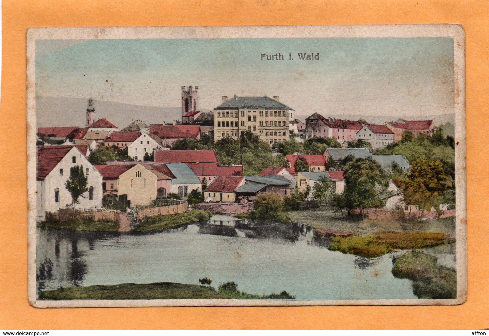 Furth Germany 1907 Postcard - Fuerth