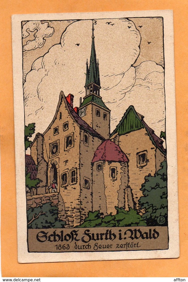 Furth Germany 1907 Postcard - Fuerth