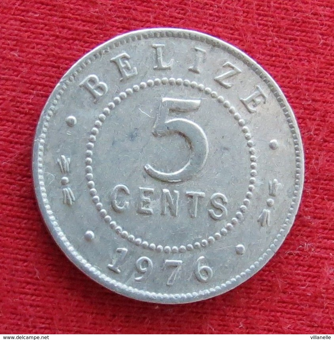 Belize 5 Cents 1976 KM# 34a  Beliz Belice - Belize