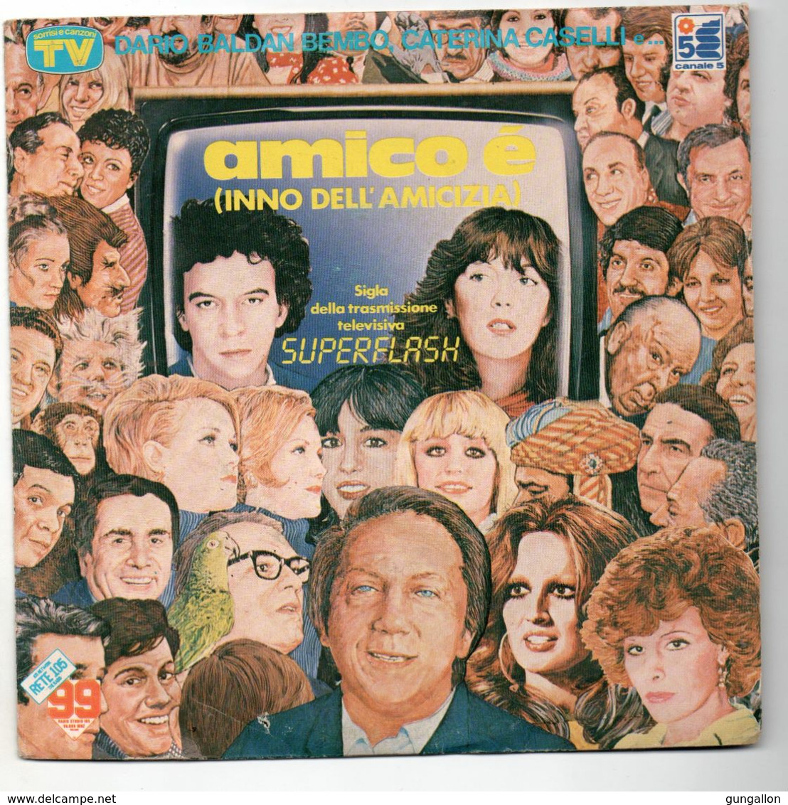 Dario Baldam Bembo/Caterina Caselli (1983)   "Amico è" - Other - Italian Music