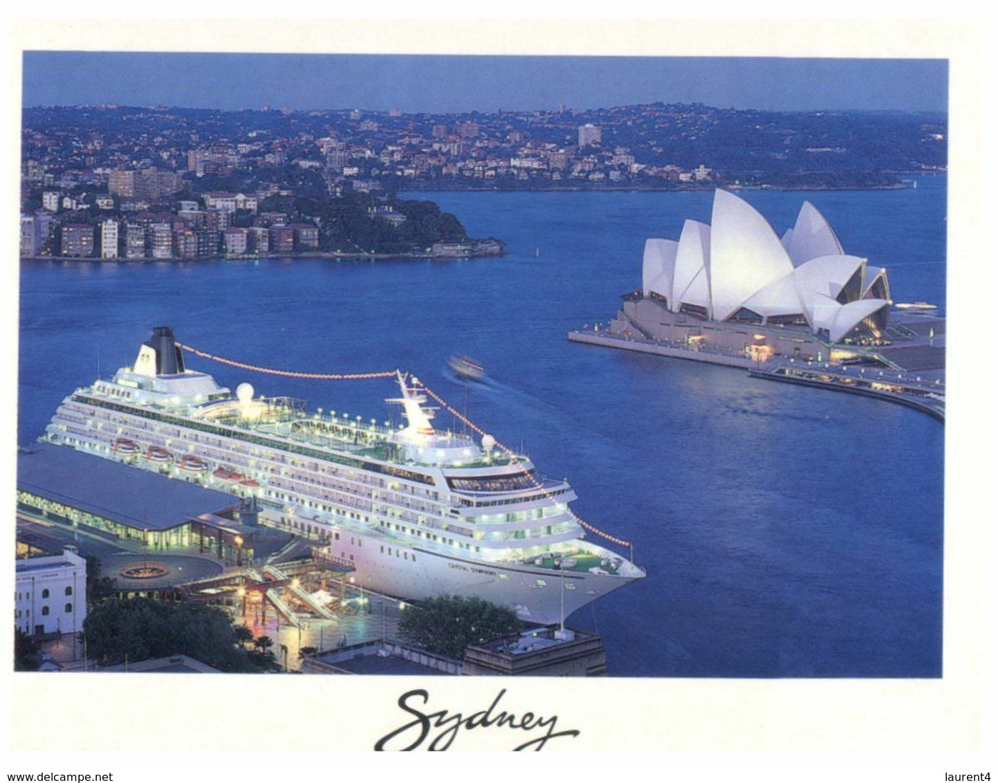 (G 16) Australia - NSW - Cruise Ship Crystal Symphonie In Sydney - Hobart