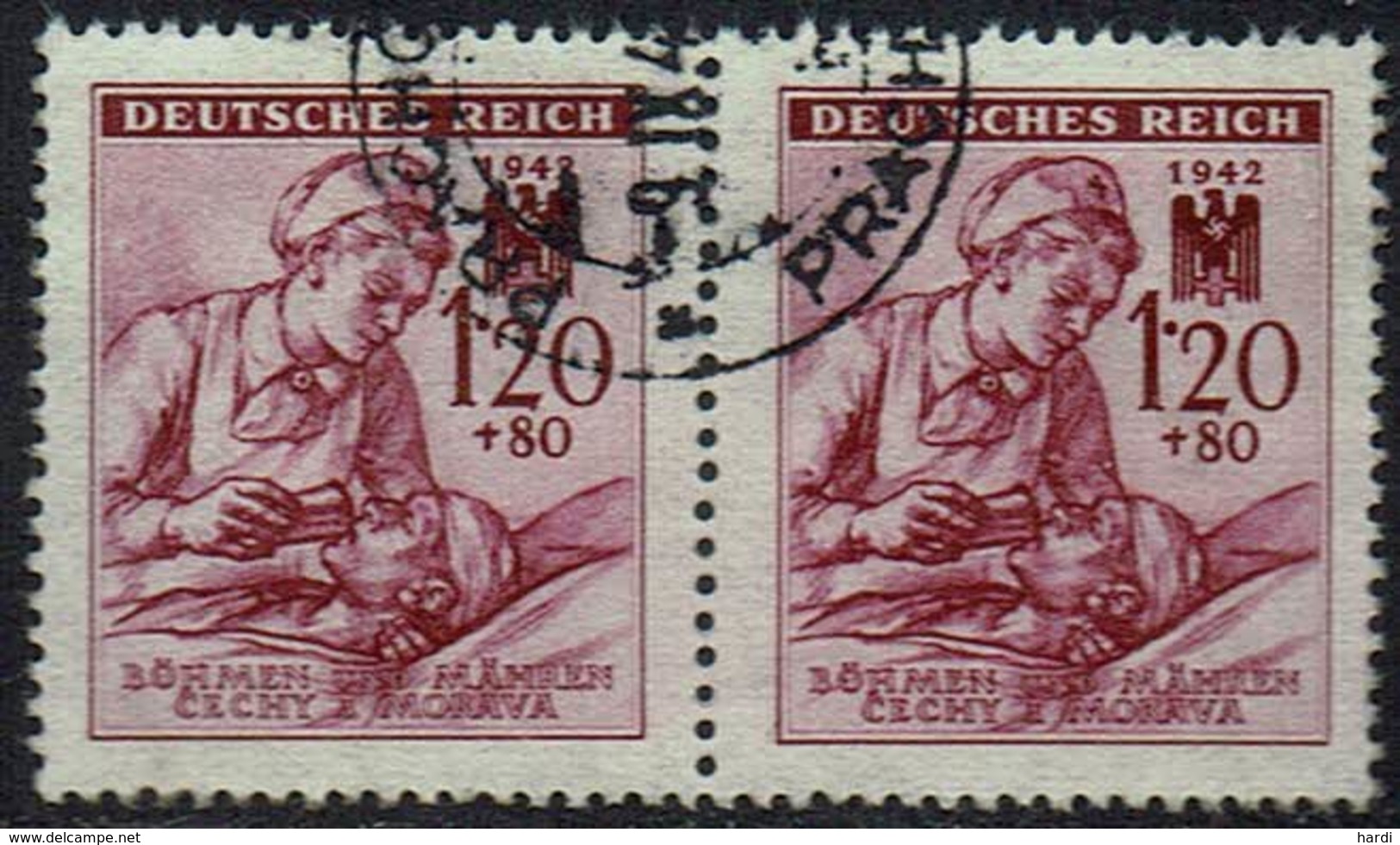 Böhmen-Mähren 1943, MiNr 112, Gestempelt - Usados