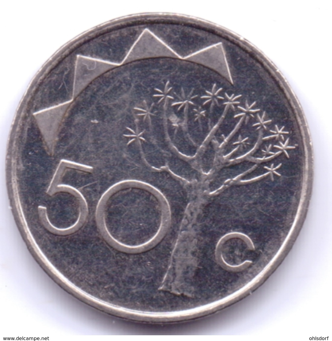 NAMIBIA 2010: 50 Cents, KM 3 - Namibia