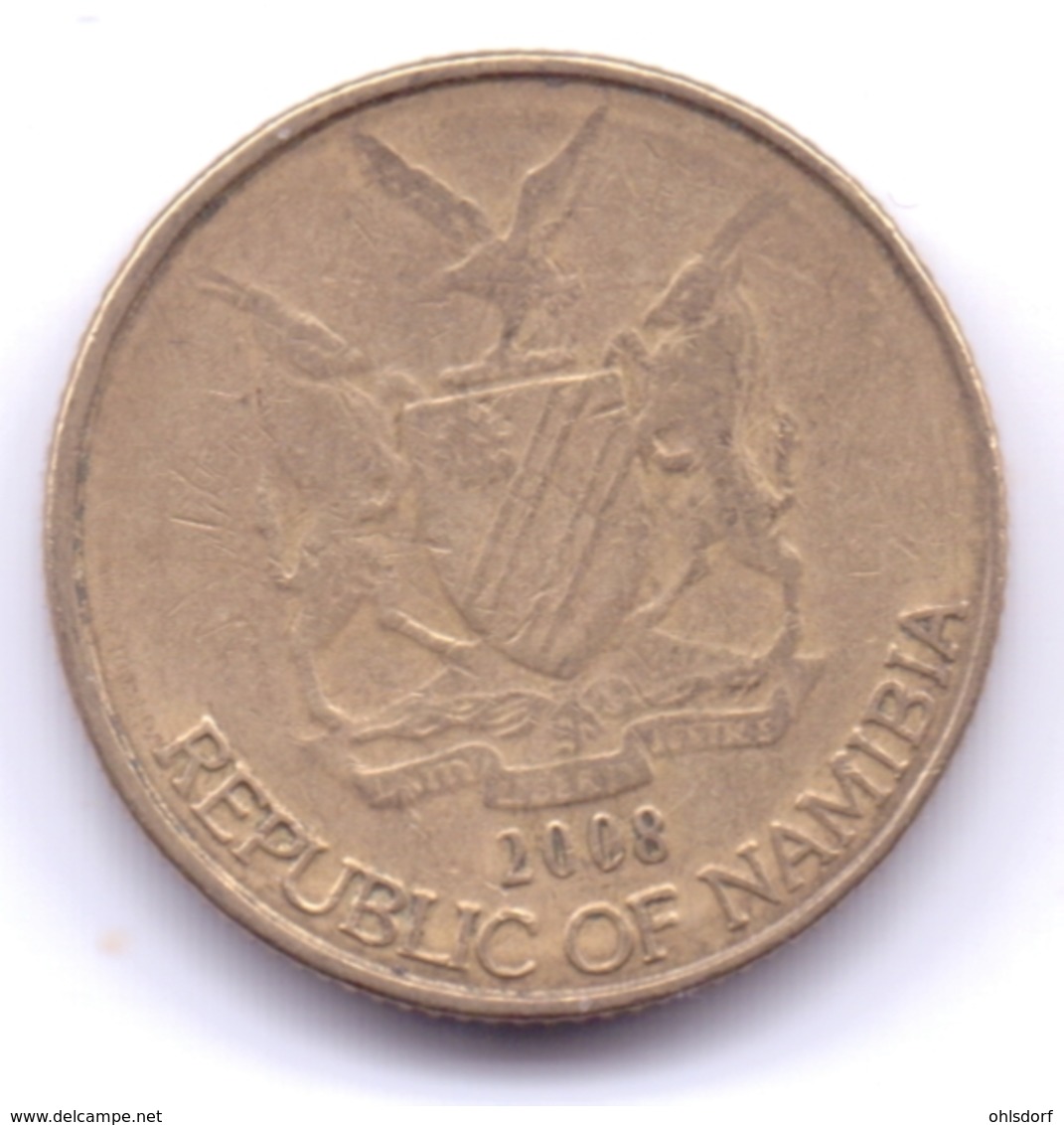 NAMIBIA 2008: 1 Dollar, KM 4 - Namibia