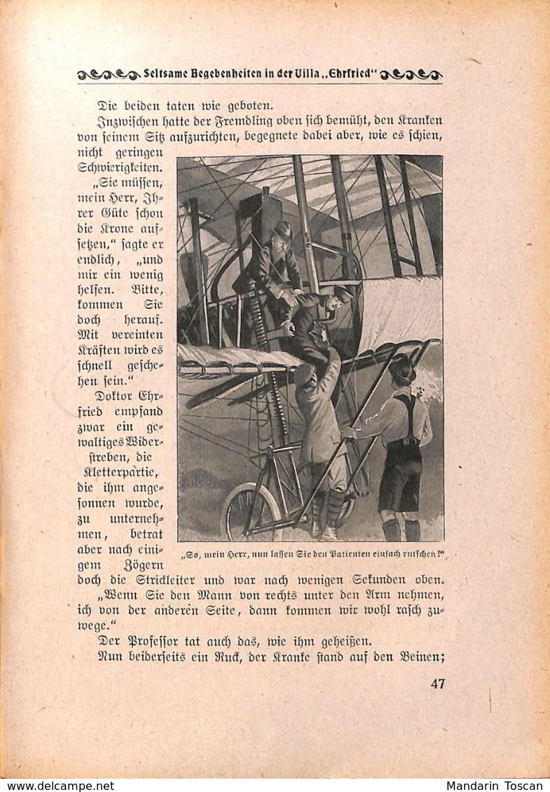 Das Aeromobil - Fritz Holten 1912 Luftfahrt aviation dirigeables