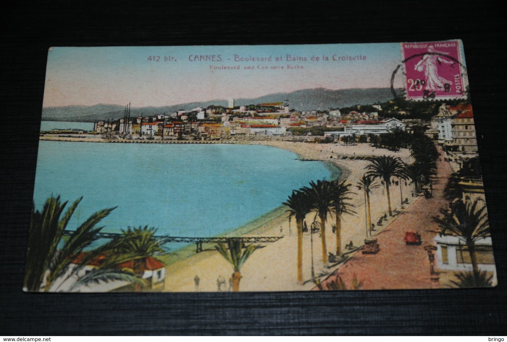 17670-          CANNES, BOULEVARD ET BAINS DE LA CROISETTE - 1934 - Cannes