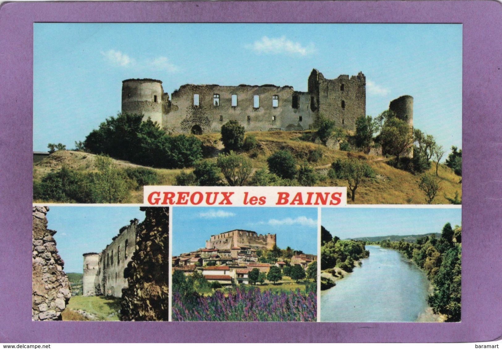 04 GREOUX LES BAINS Tourisme Thermalisme Climatisme Multivues - Gréoux-les-Bains