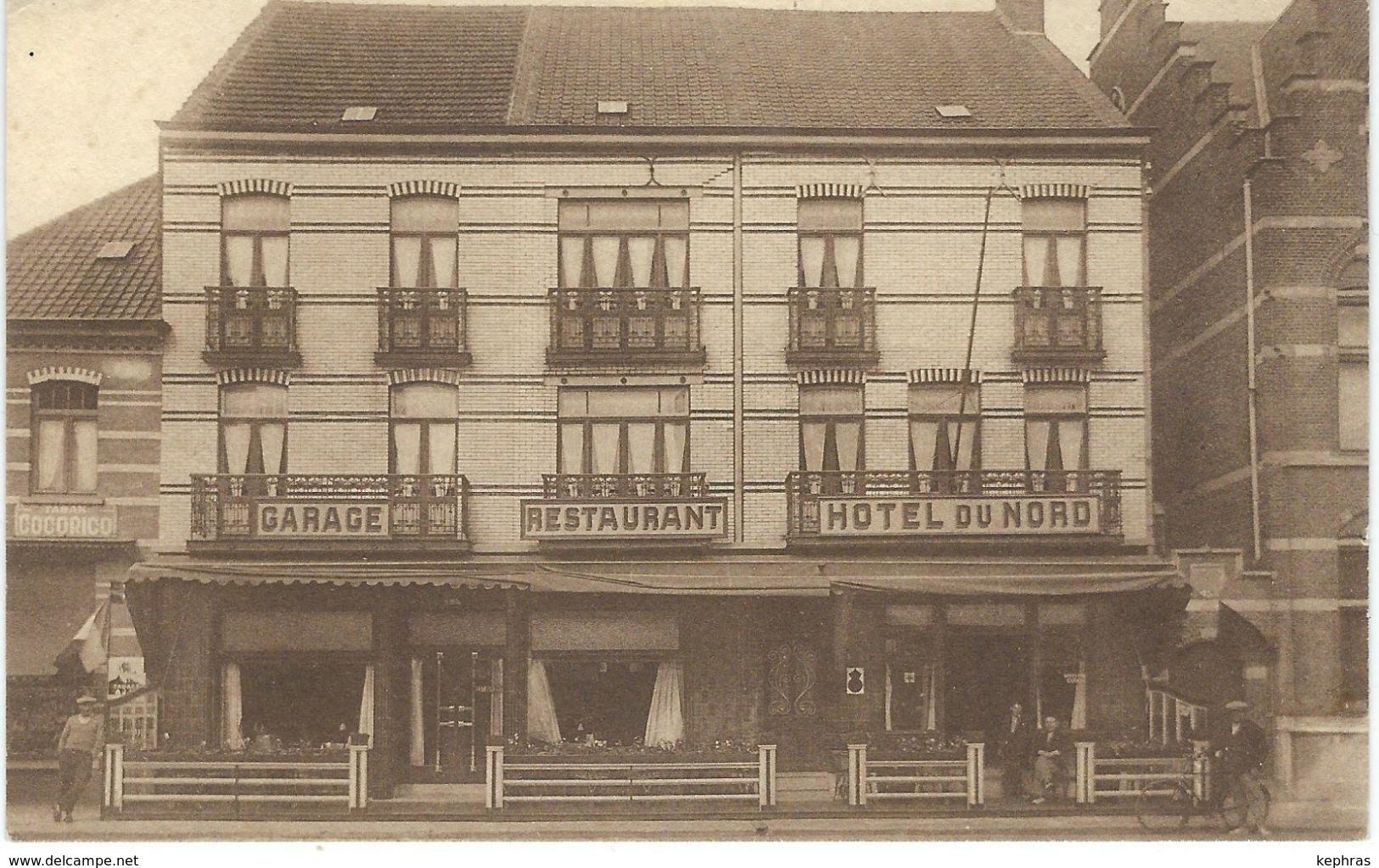 MIDDELKERKE : Hotel Du Nord - Rue De L'Eglise - RARE VARIANTE - Middelkerke