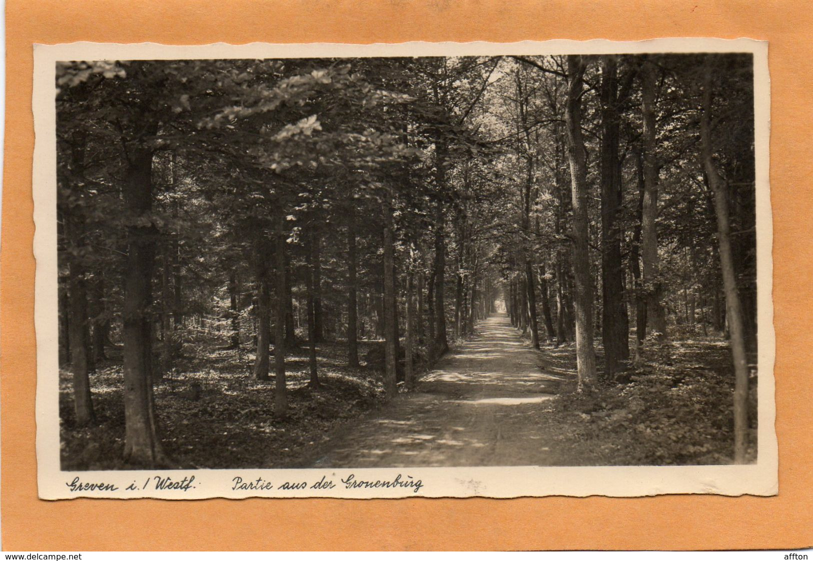 Greven I Westf Germany 1920 Postcard - Greven