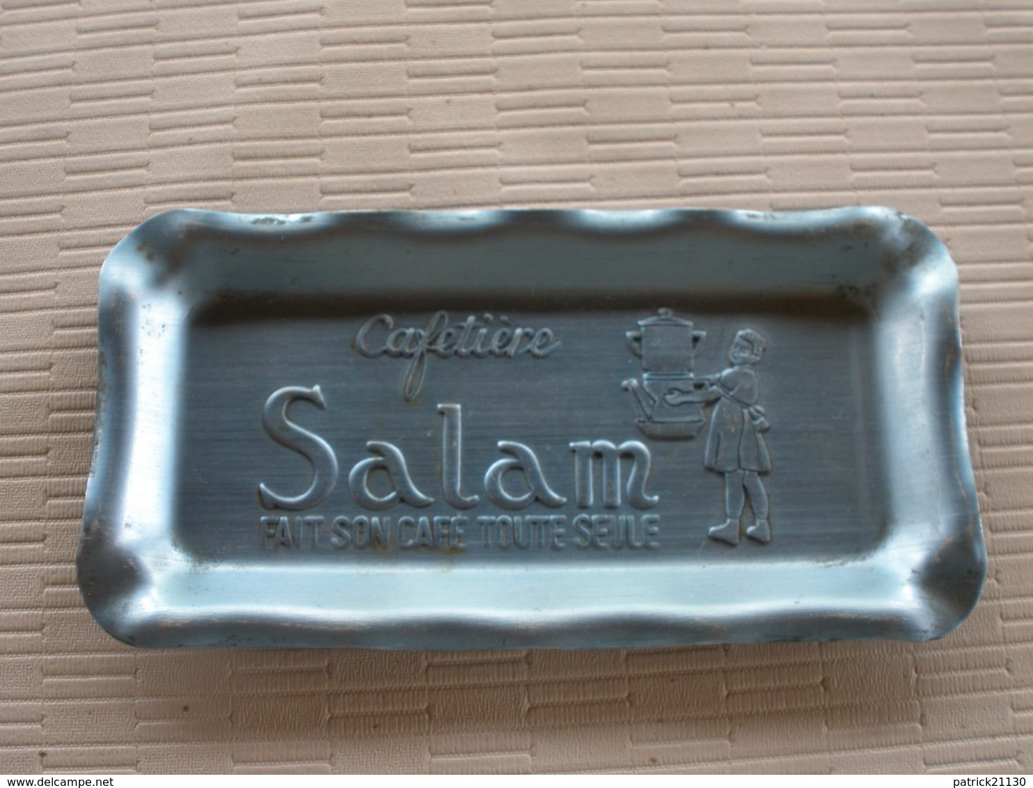 CENDRIER METAL CAFETIERE SALAM - Métal
