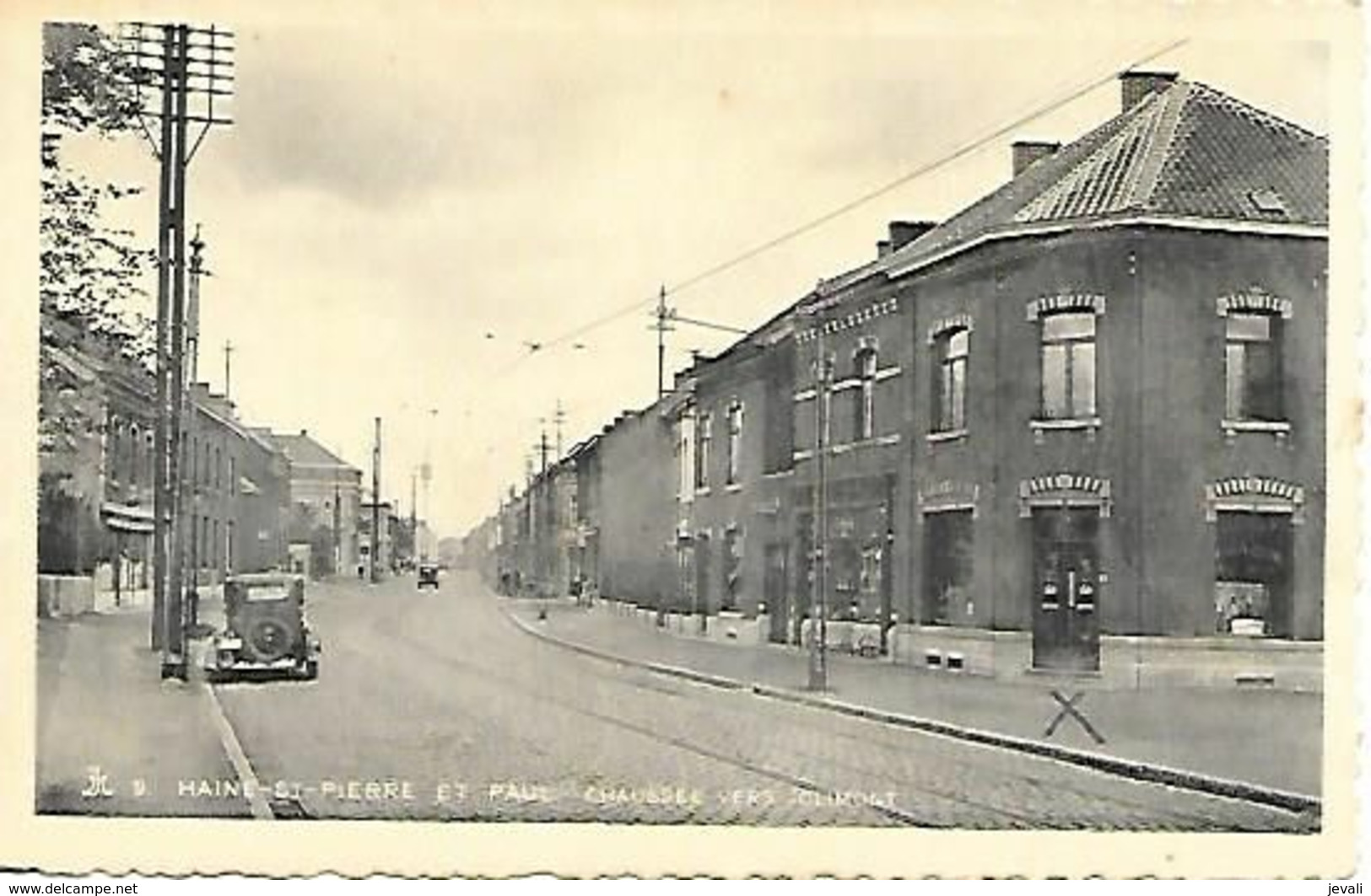 CPA / AK / PK  -  HAINE-St-PIERRE  Et PAUL  Chaussée Vers Jolimont - La Louviere