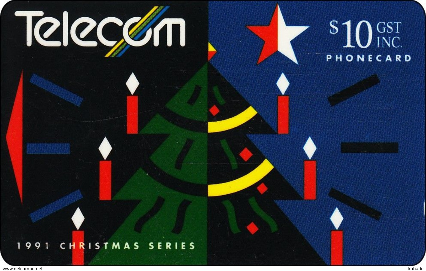 New Zealand GPT Phonecard   Christmas Serie1991 - Neuseeland