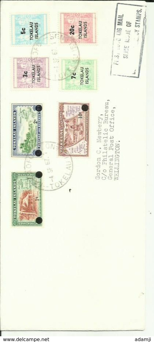 TOKELAU 1967 COVER - Tokelau