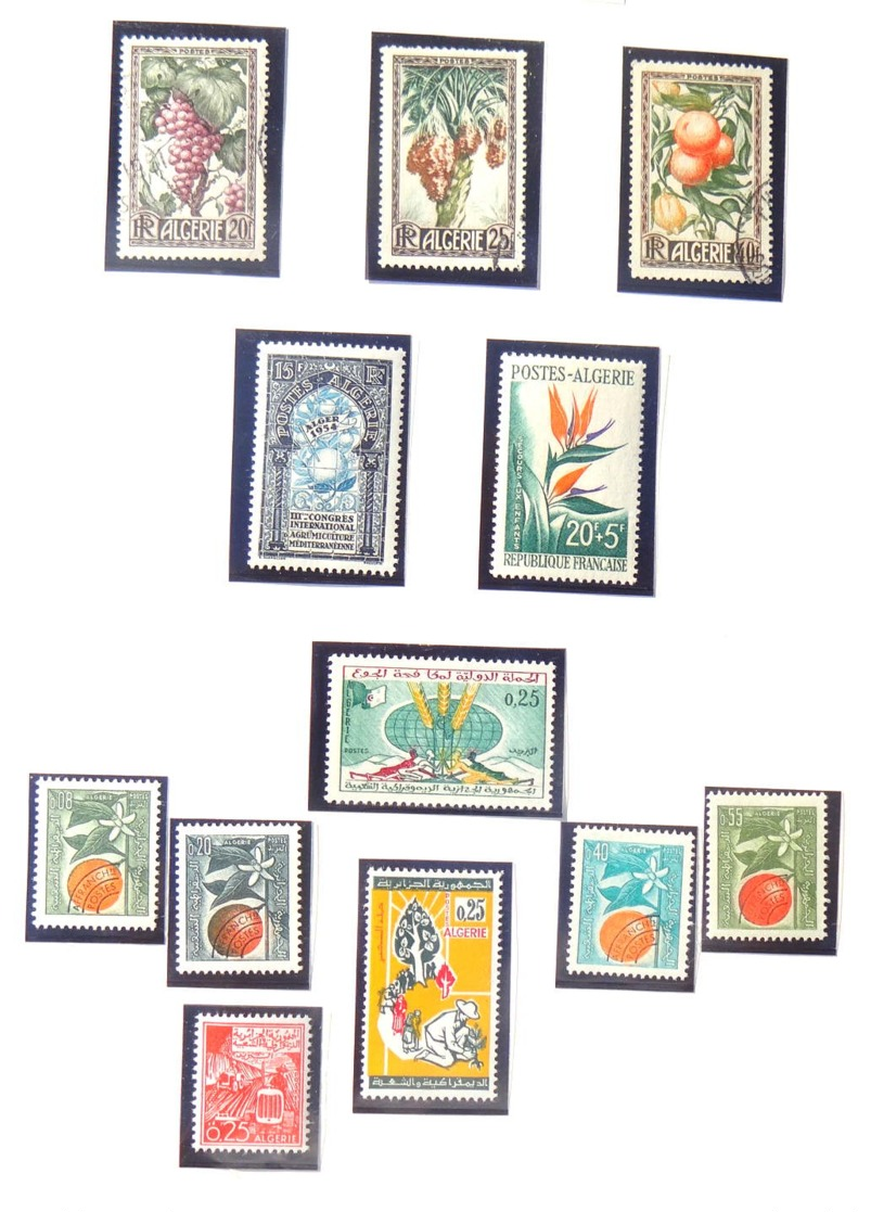 Algérie : 18 Stamps Before 1980 - Algérie (1962-...)