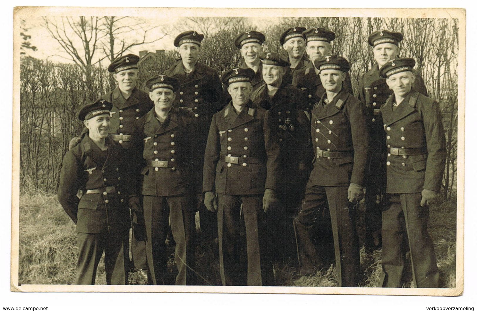 BEVERLOO Duitse Bezetting 40/45 Kriegsmarine Fotokaart - Leopoldsburg (Camp De Beverloo)