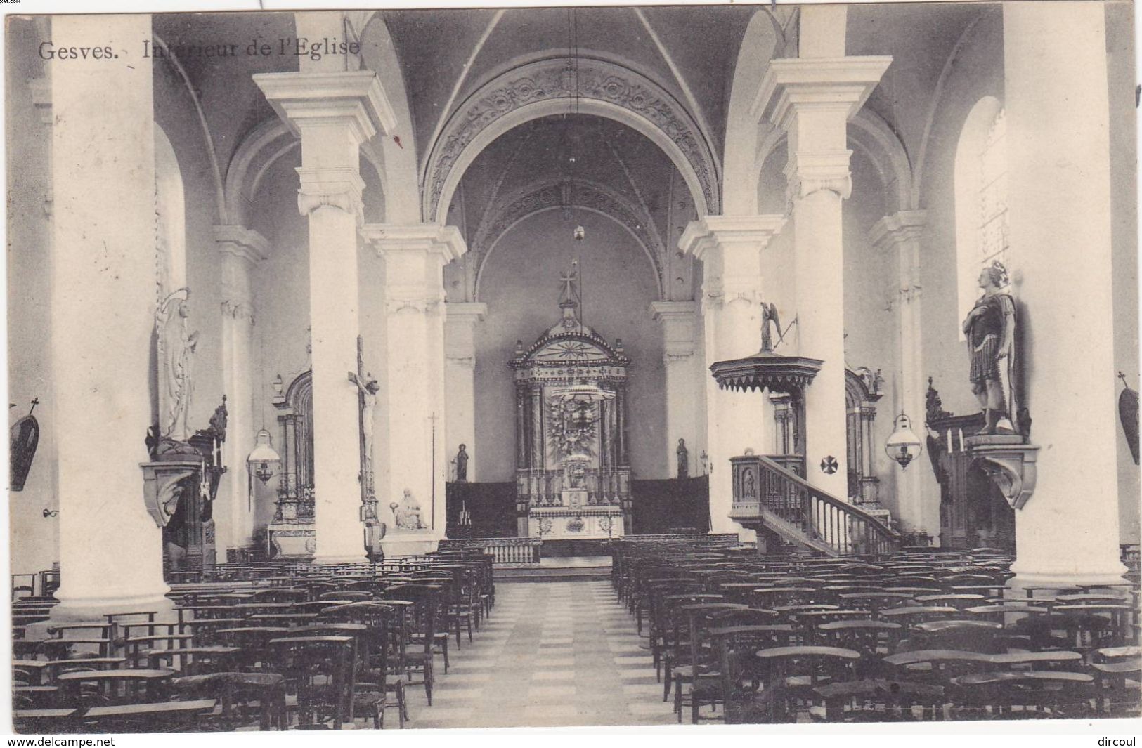 43882  -  Gesves  Intérieur De L'église - Gesves