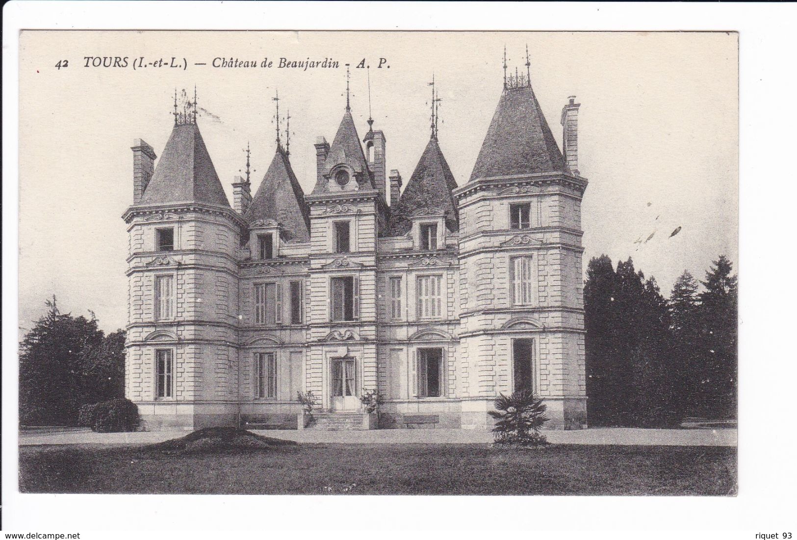 42 - TOURS - Château De Beaujardin - Tours