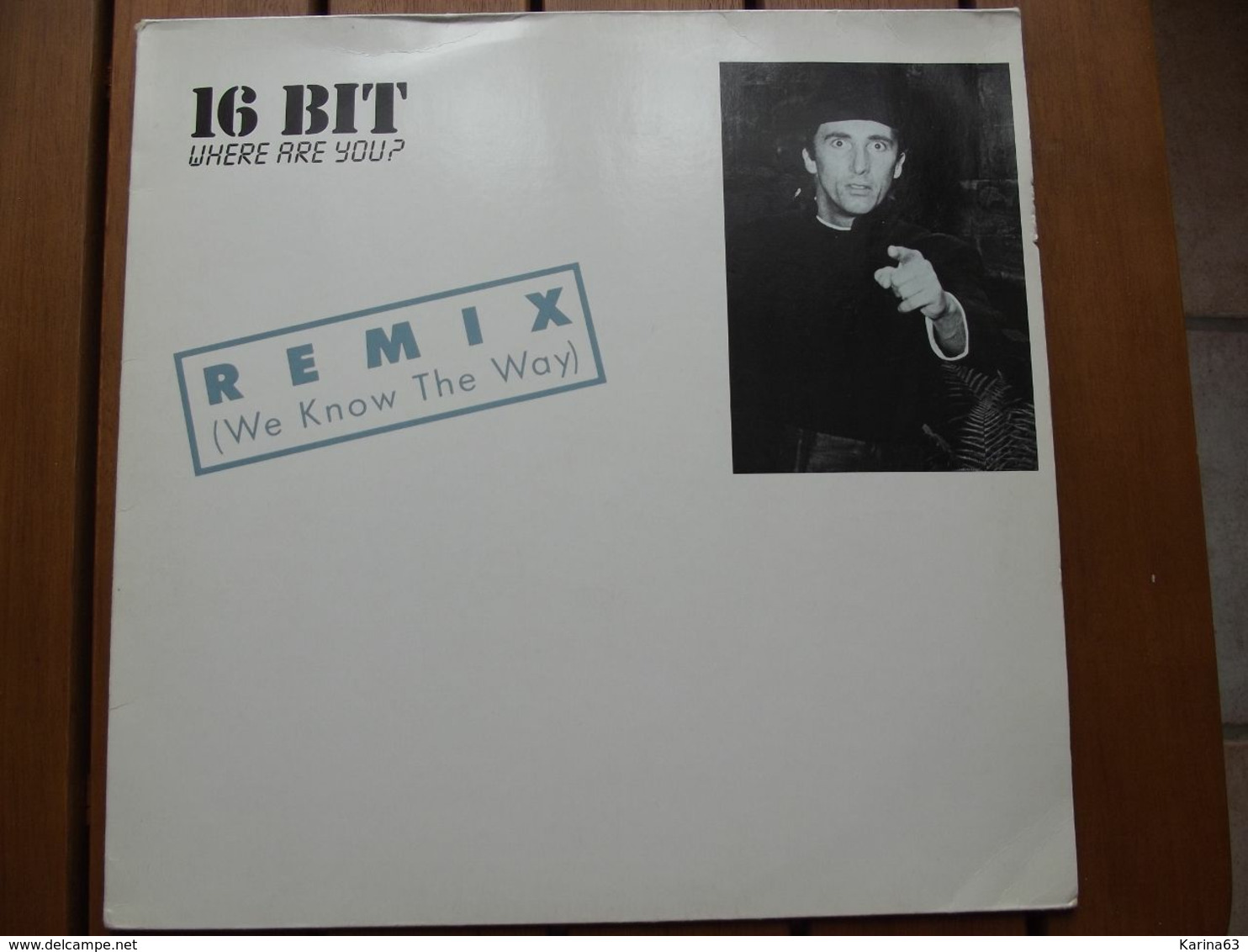 16 Bit ‎– Where Are You? (Remix) (We Know The Way) - 1986 - 45 Rpm - Maxi-Single