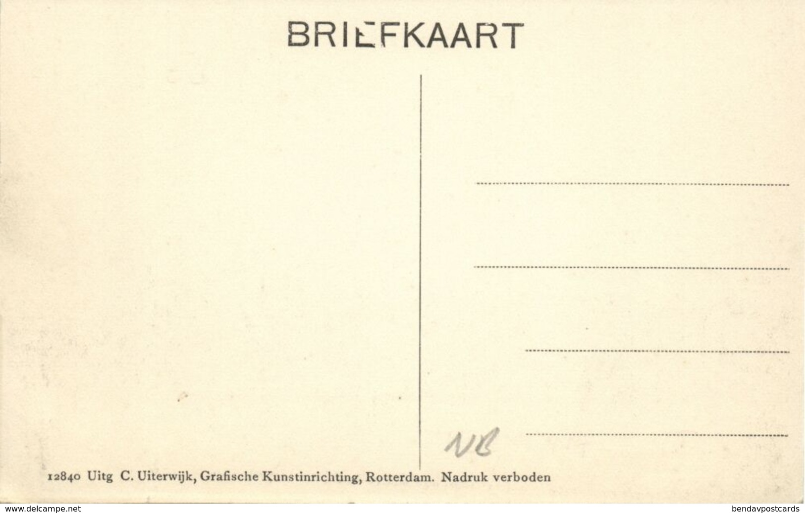 Nederland, UDEN, Vluchtoord Ziekenhuis Vrouwenzaal (1910s) Ansichtkaart - Uden