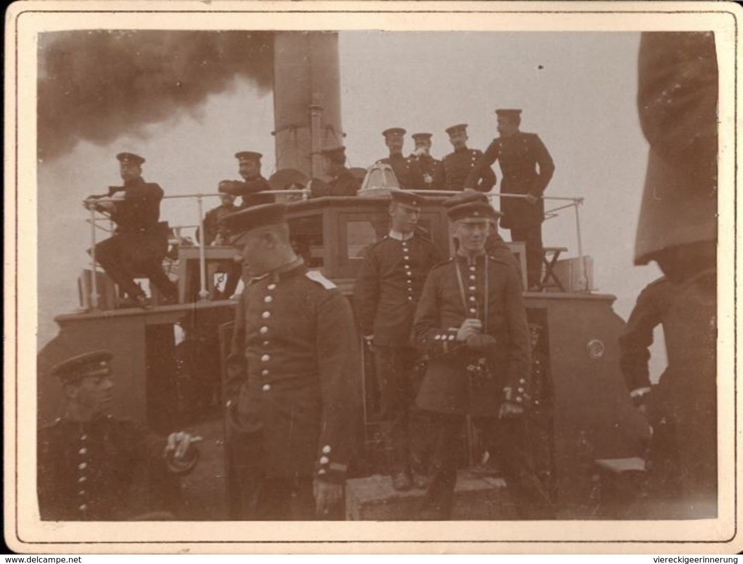 ! 5 alte Fotos auf Hartpappe, Photos, Torpedoboote, Manöver, Kriegsmarine, Danzig, 1895, Format 9 x 12 cm