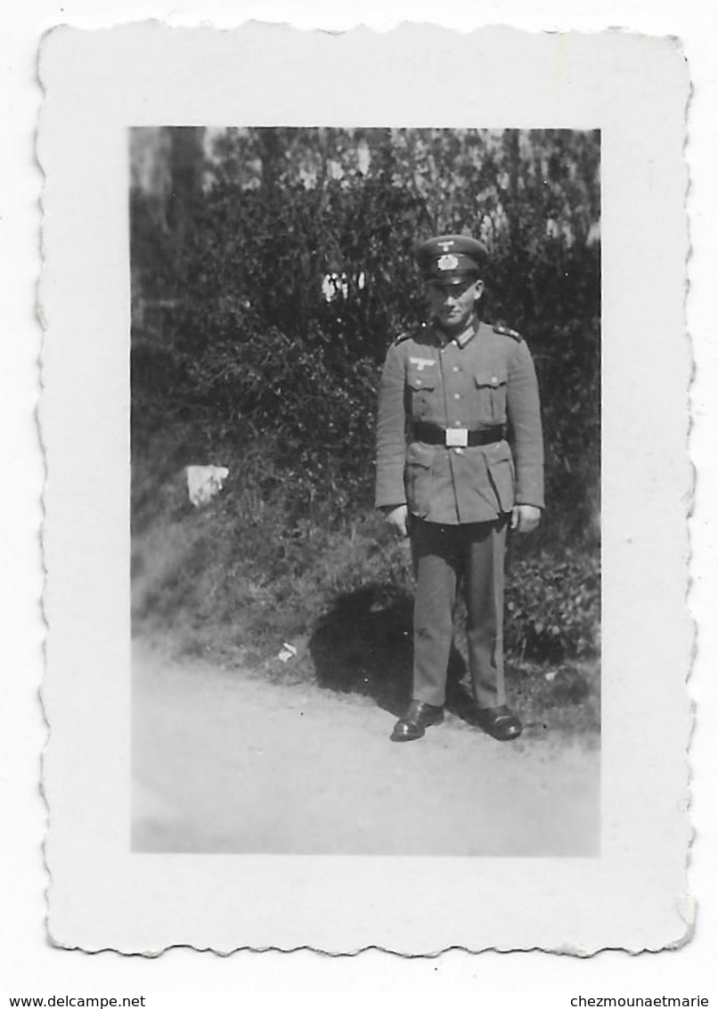 MILITAIRE SOLDAT ALLEMAND REGIME NAZI  - PHOTO 7.5*5.5 CM - Guerra, Militares