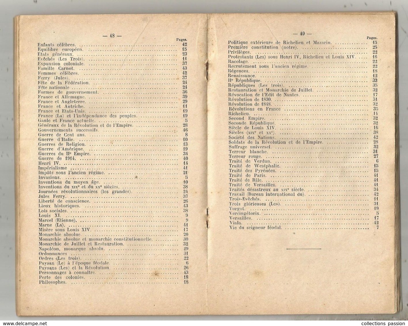 Deux Cents Devoirs D'histoire Et De Géographie , Certificat D'études , Par J. LE GOUIL , 1934 , 96 Pages, Frais Fr 4.15e - 12-18 Anni