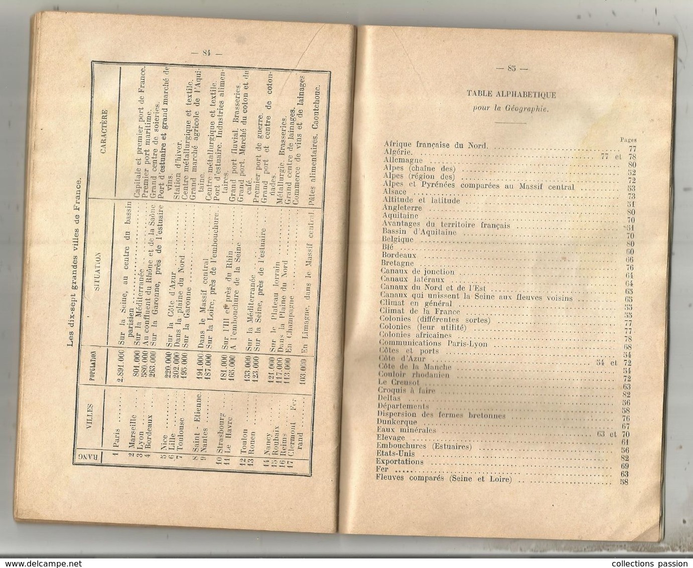 Deux cents devoirs d'histoire et de géographie , certificat d'études , par J. LE GOUIL , 1934 , 96 pages, frais fr 4.15e