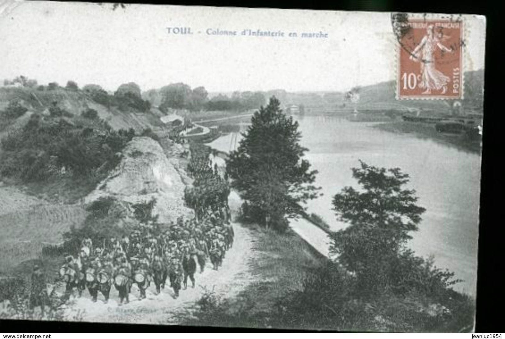 TOUL COLONNE INFANTERIE - Toul