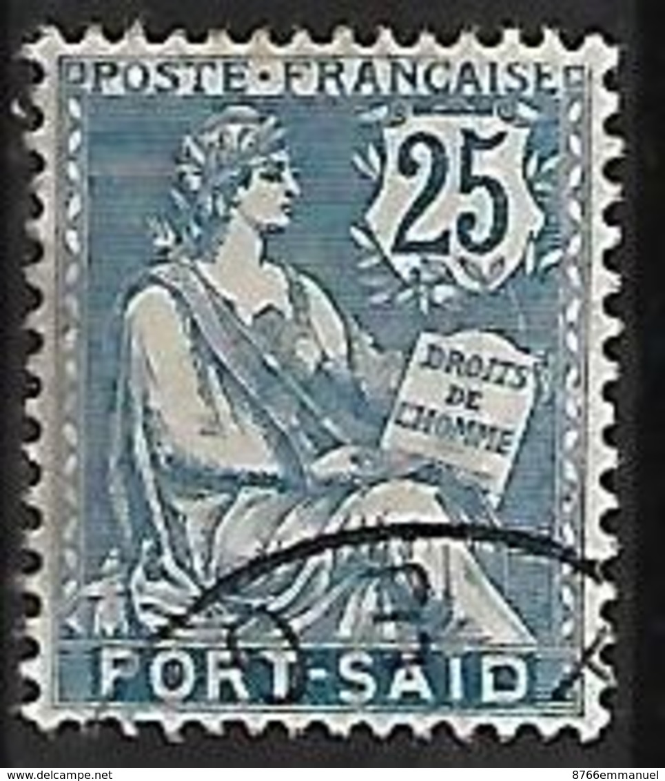 PORT-SAID N°28 - Used Stamps