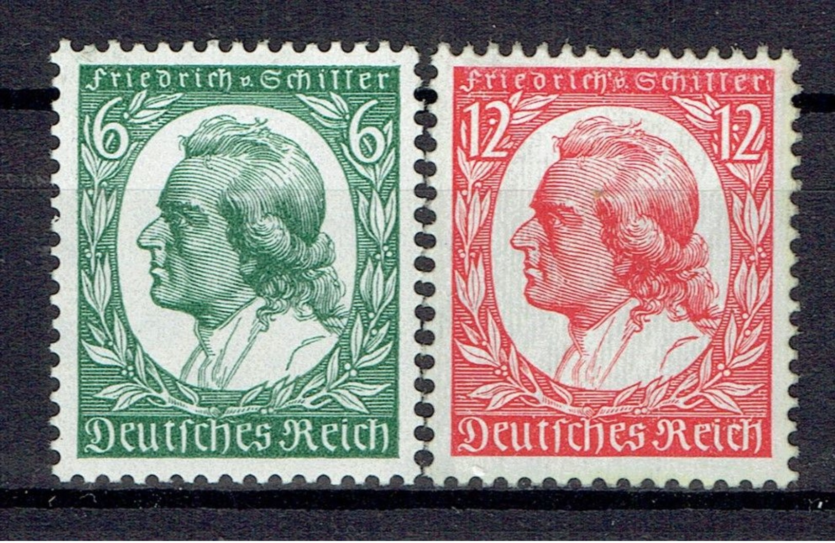 Deutsches Reich - Michel 554/555 Pfr.**/MNH - Ungebraucht