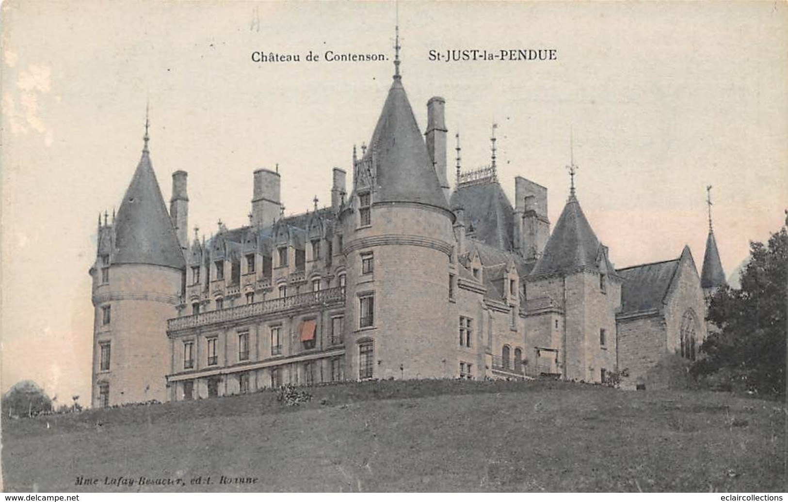 Saint Just Du Pendue    42        Château De Contenson       (voir Scan) - Andere & Zonder Classificatie