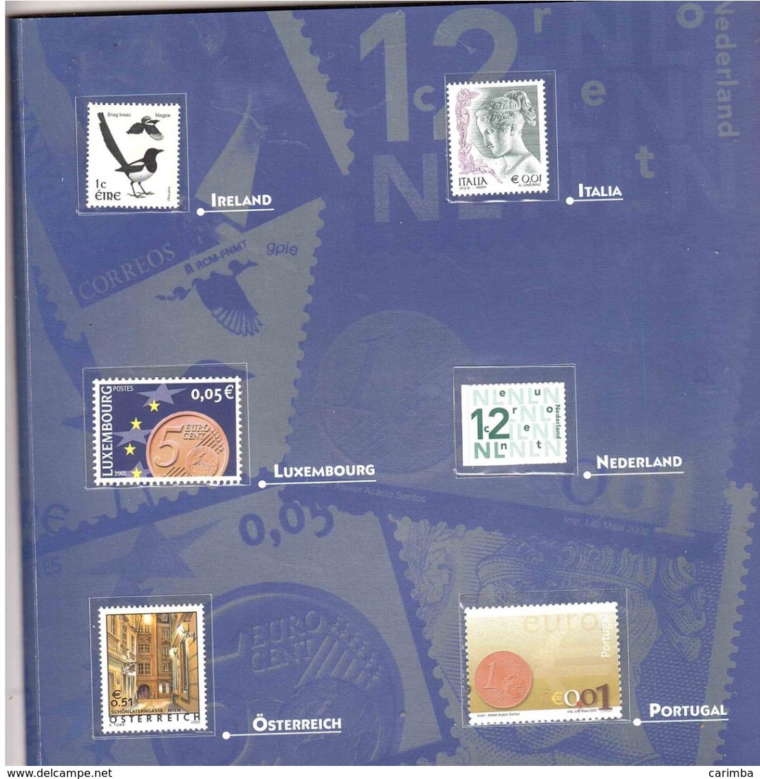 2002 PRIMI FRANCOBOLLI E PRIMI EUROCENT - Variétés Et Curiosités