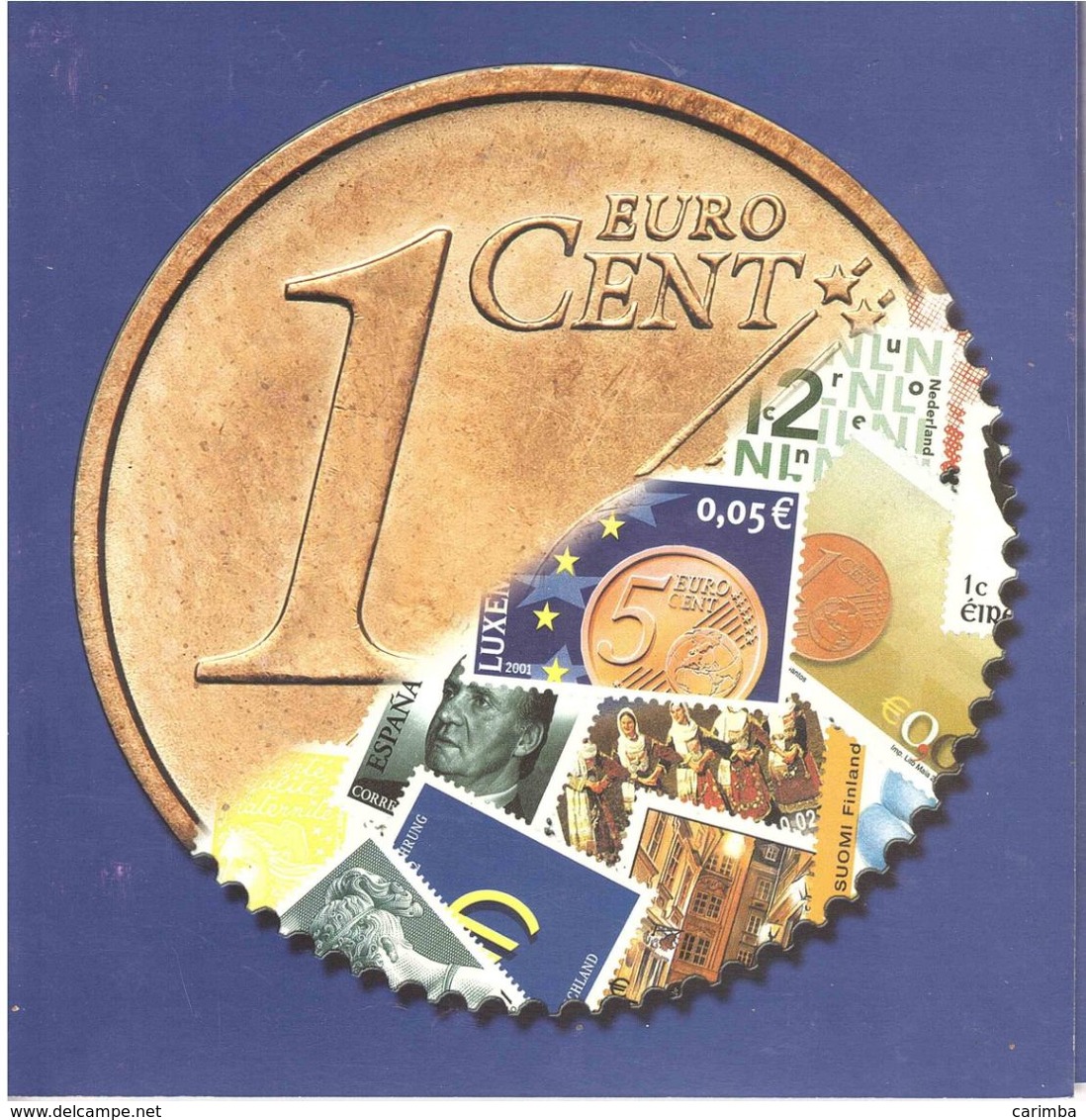 2002 PRIMI FRANCOBOLLI E PRIMI EUROCENT - Variétés Et Curiosités
