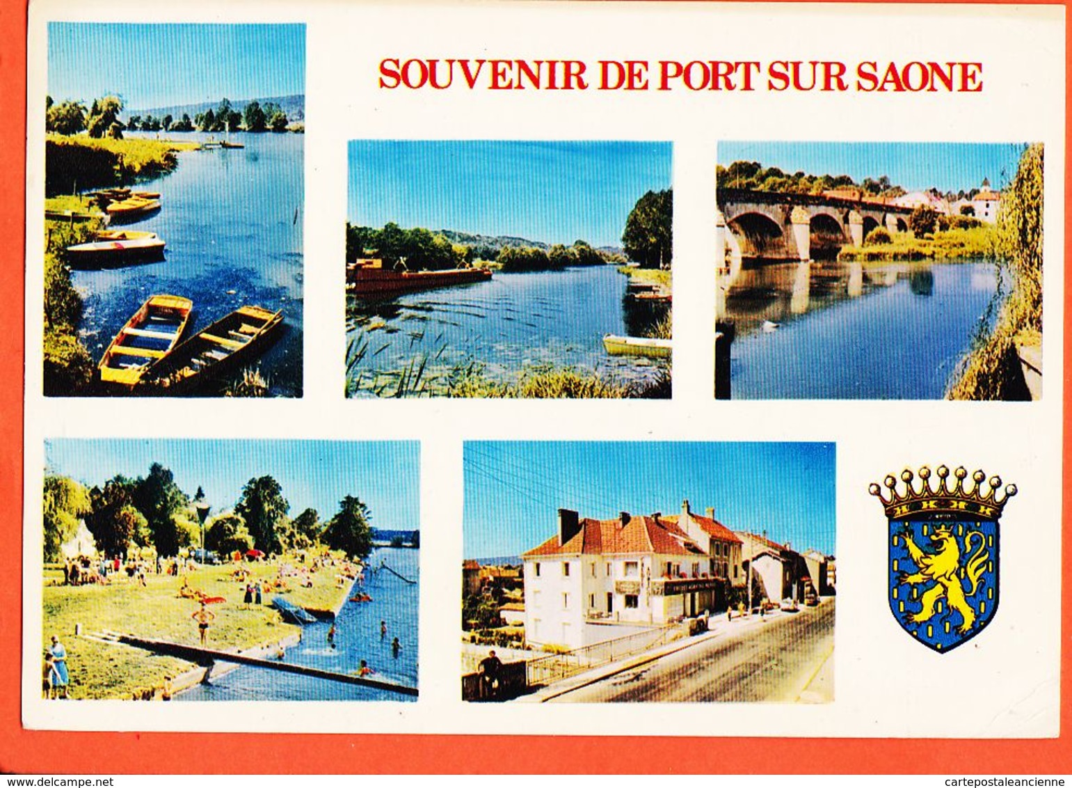 X70019 PORT-sur-SAONE 70-Haute-Saône Souvenir Multivues Flamme Poste 1973 CIMCROME COMBIER - Autres & Non Classés