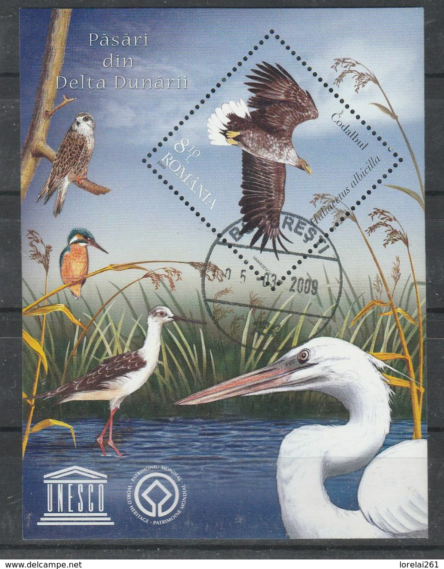 2009 - Les Oiseaux Dans Le Delta Du Danube Mi No BLOCK 443 - Other & Unclassified