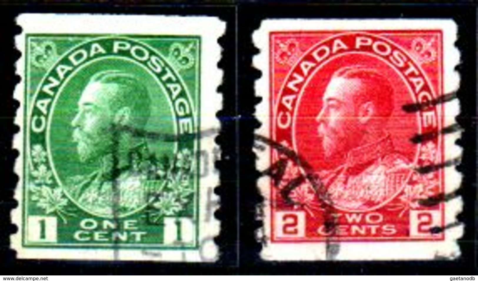 B237-Canada 1911-18 (o) Used - Senza Difetti Occulti - - Markenrollen