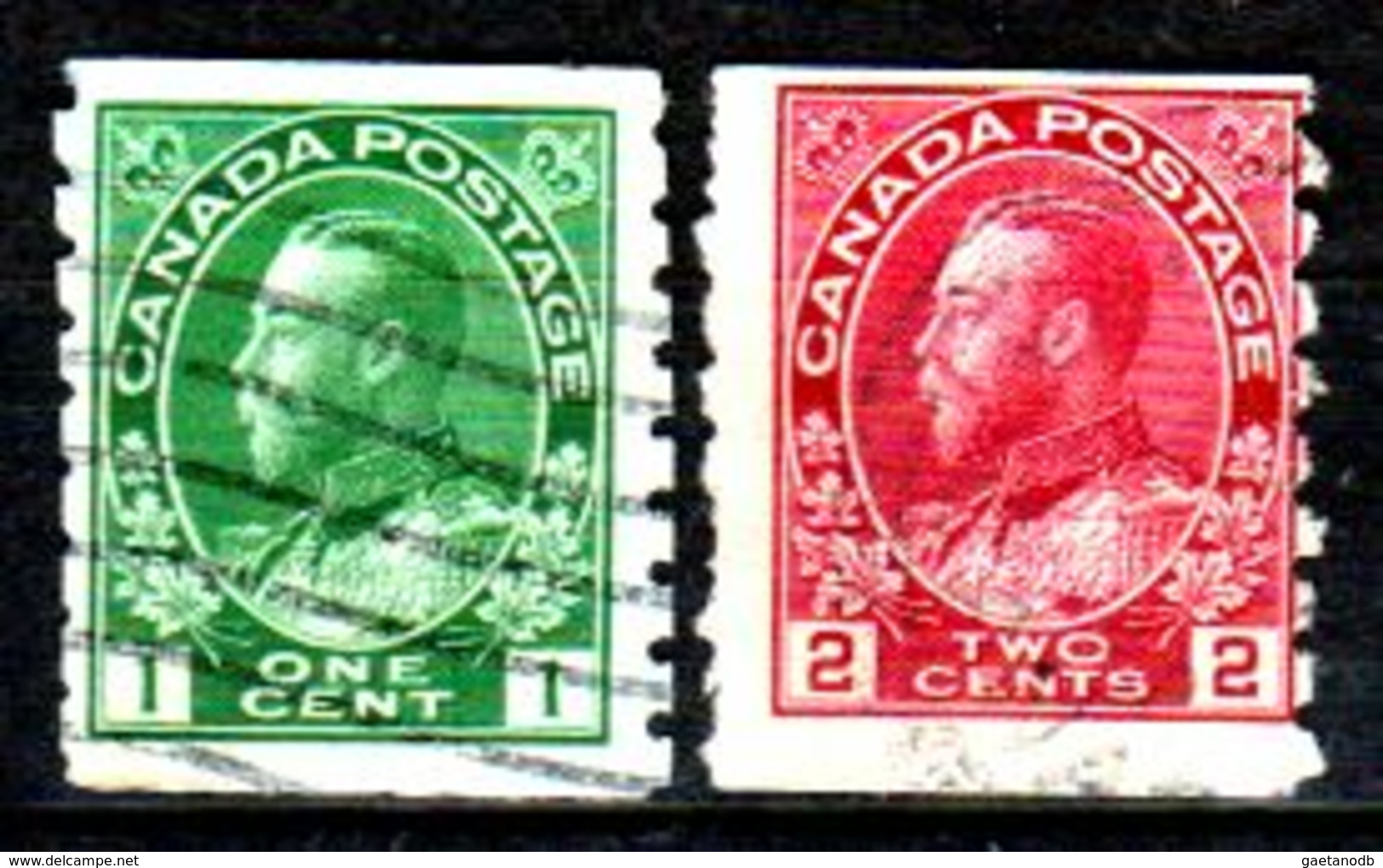 B238-Canada 1911-18 (o) Used - Senza Difetti Occulti - - Rollen