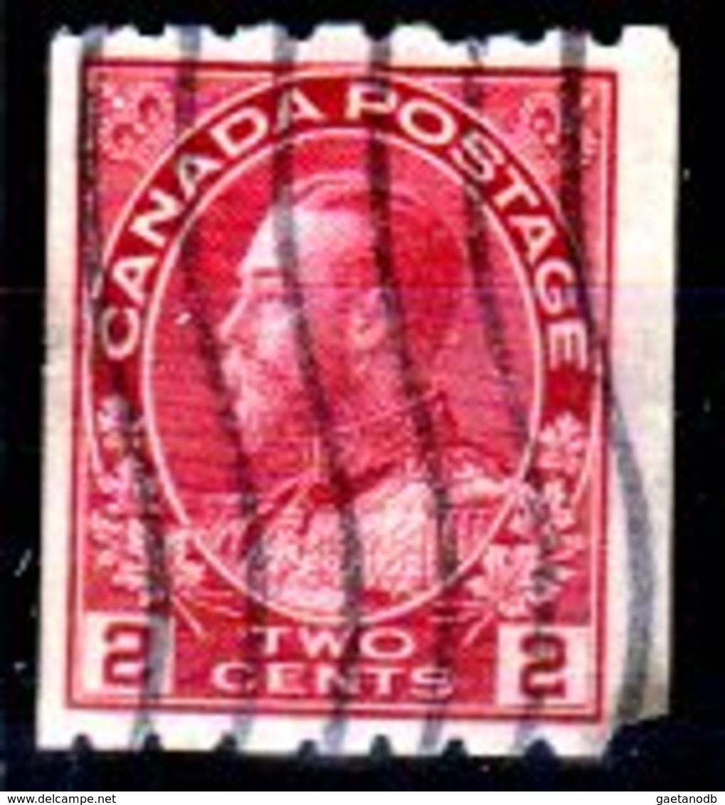 B240-Canada 1911-18 (o) Used - Senza Difetti Occulti - - Francobolli In Bobina