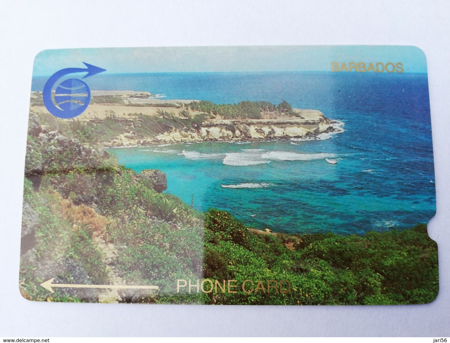 BARBADOS   $4- Gpt Magnetic     BAR-1A 1CBDA   COASTLINE   MINT  Card  ** 2856** RR - Barbades