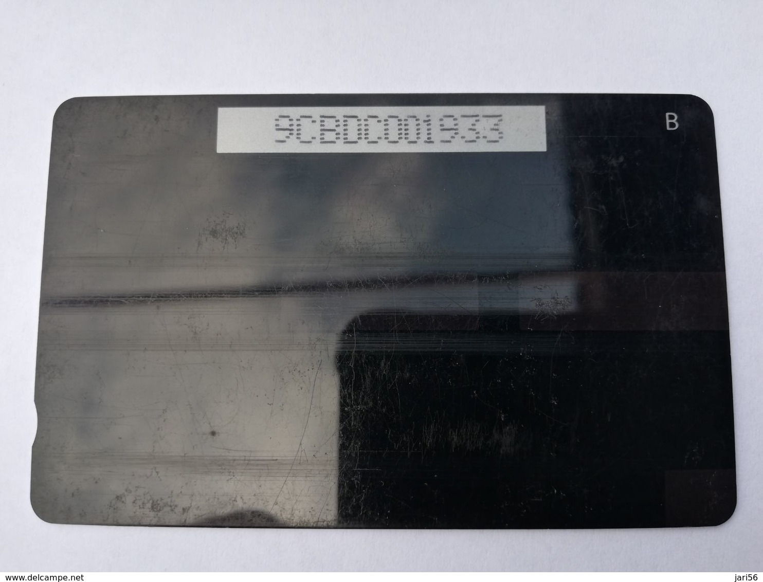 BARBADOS   $40-  Gpt Magnetic     BAR-9C  9CBDC    UNDERWATER   NO LOGO         Very Fine Used  Card  ** 2877** - Barbades