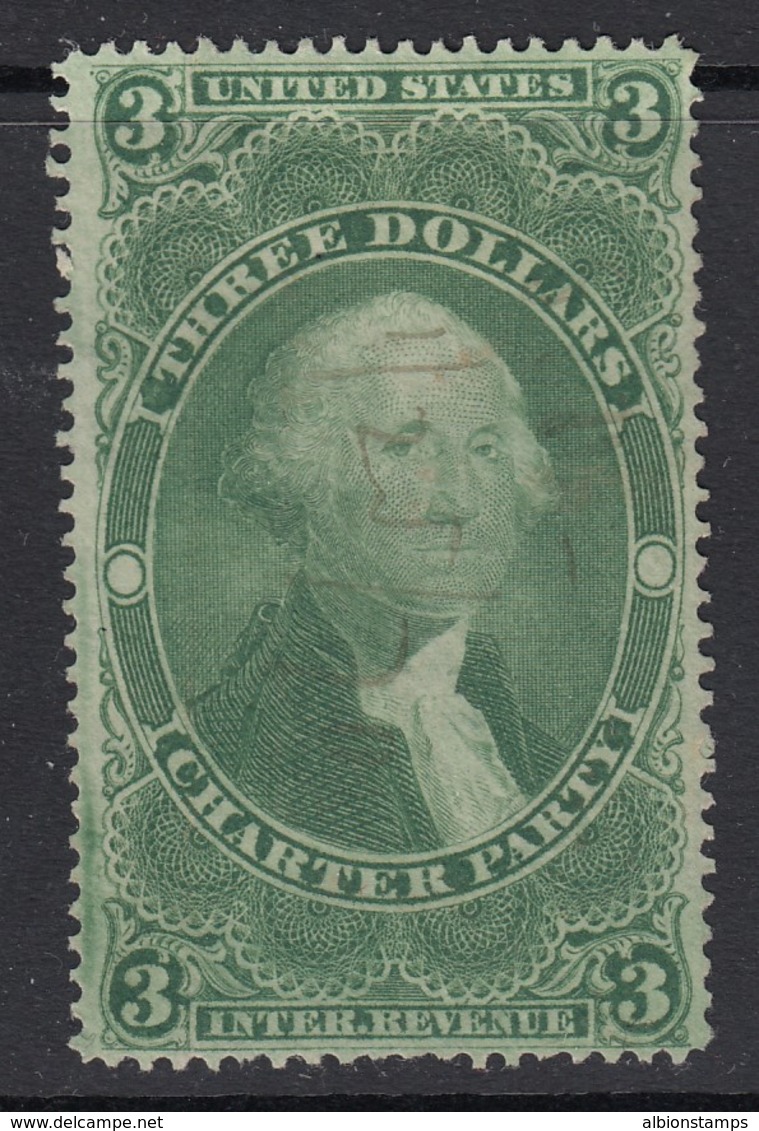 US, Sc R85c, Used, Manuscript Cancel - Revenues