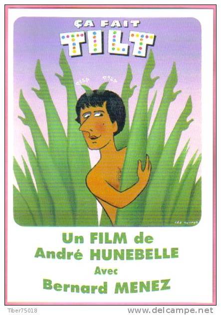 Carte Postale : ça Fait Tilt (André Hunebelle - Bernard Menez) - Illustration Léo Kouper (affiche, Film, Cinéma) - Kouper