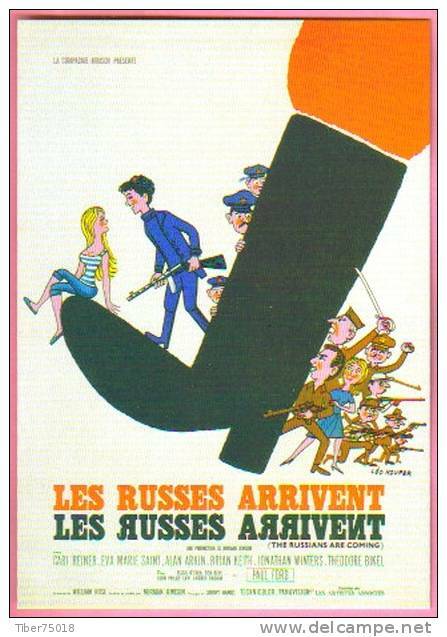 Carte Postale : Les Russes Arrivent (affiche - Film - Cinéma) - Illustration Léo Kouper (1956) - Kouper