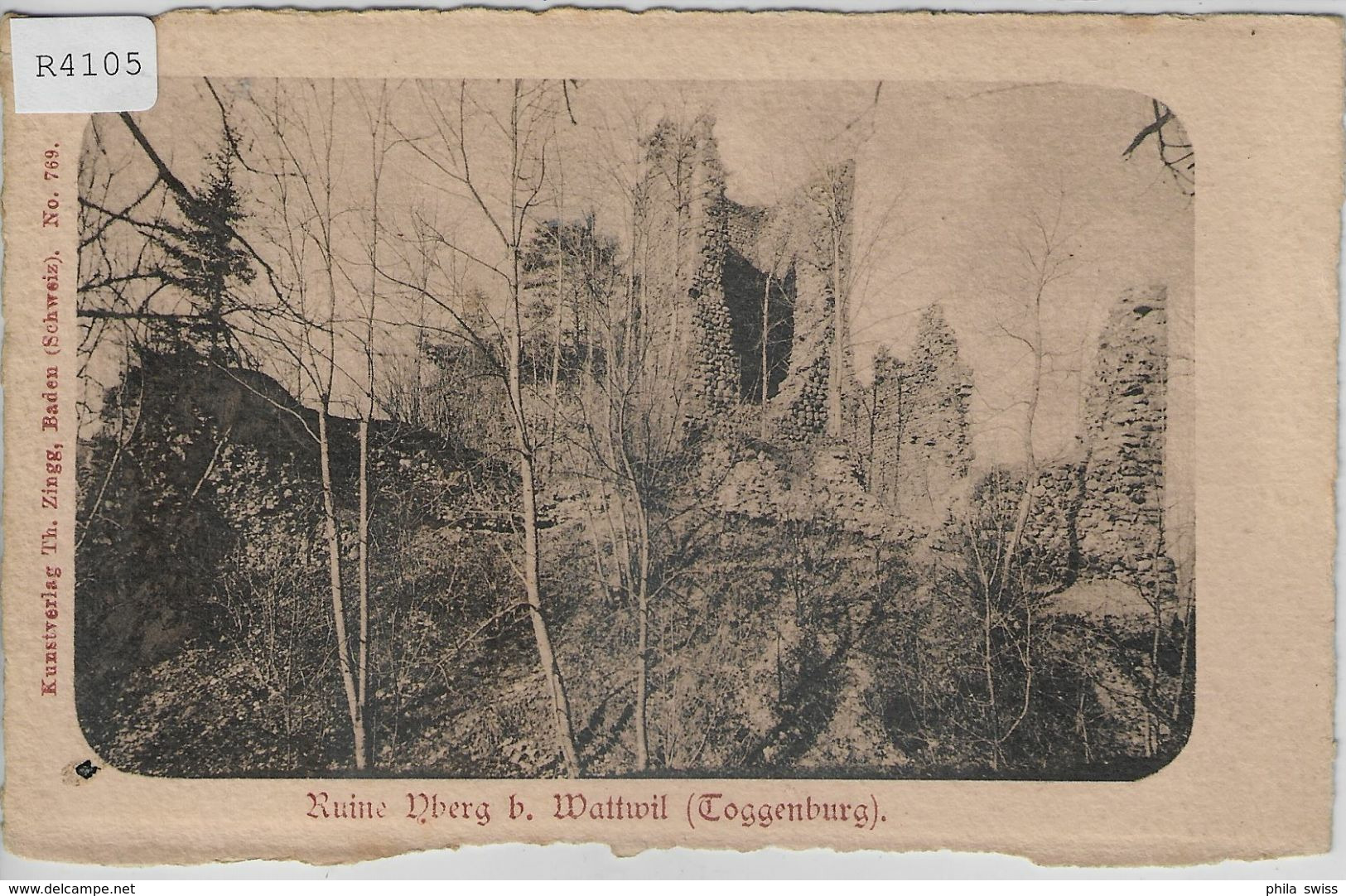 Ruine Yberg Bei Wattwil - Toggenburg - Wattwil