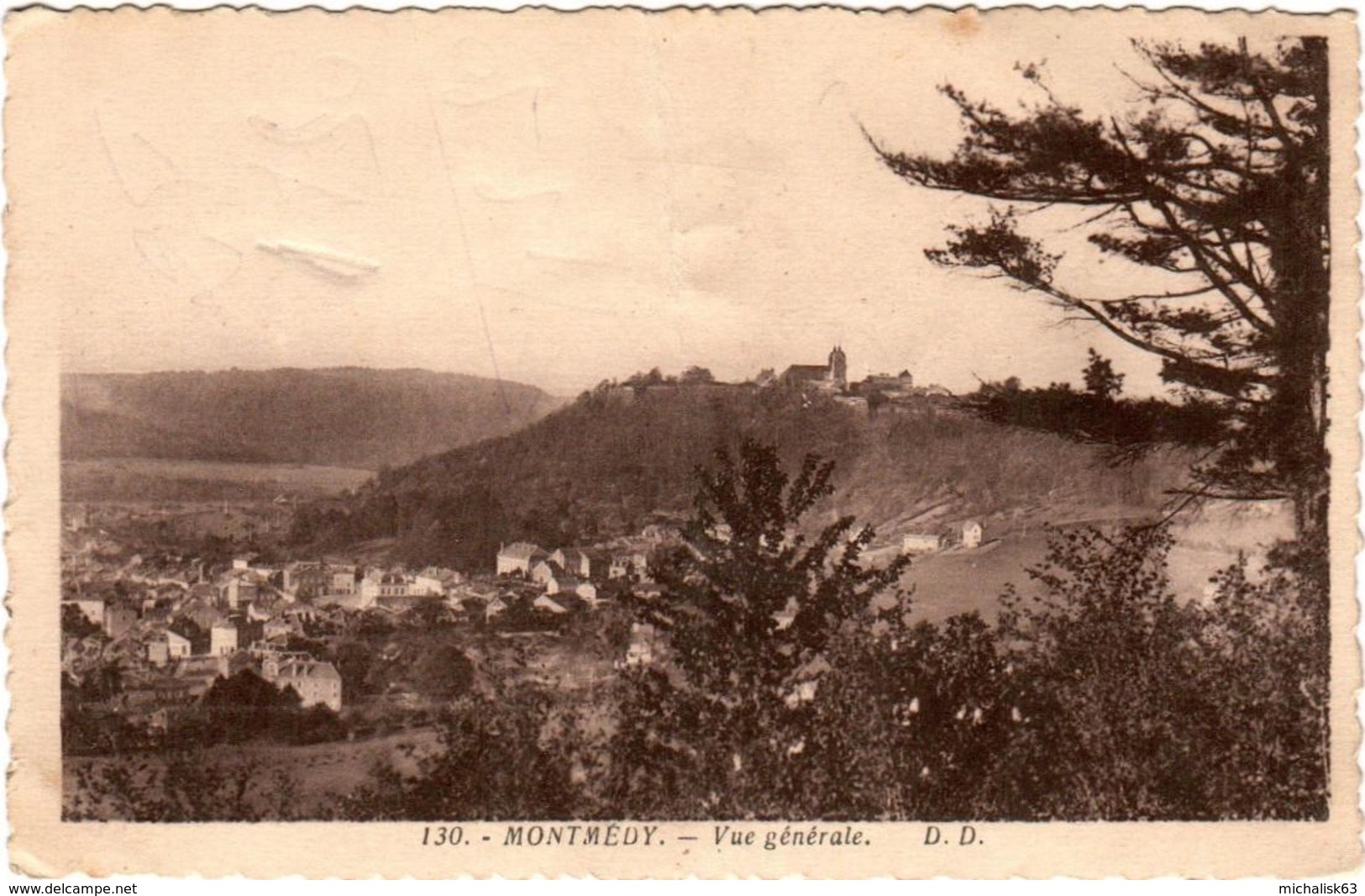 4SH 712. MONTMEDY - VUE GENERALE - Montmedy