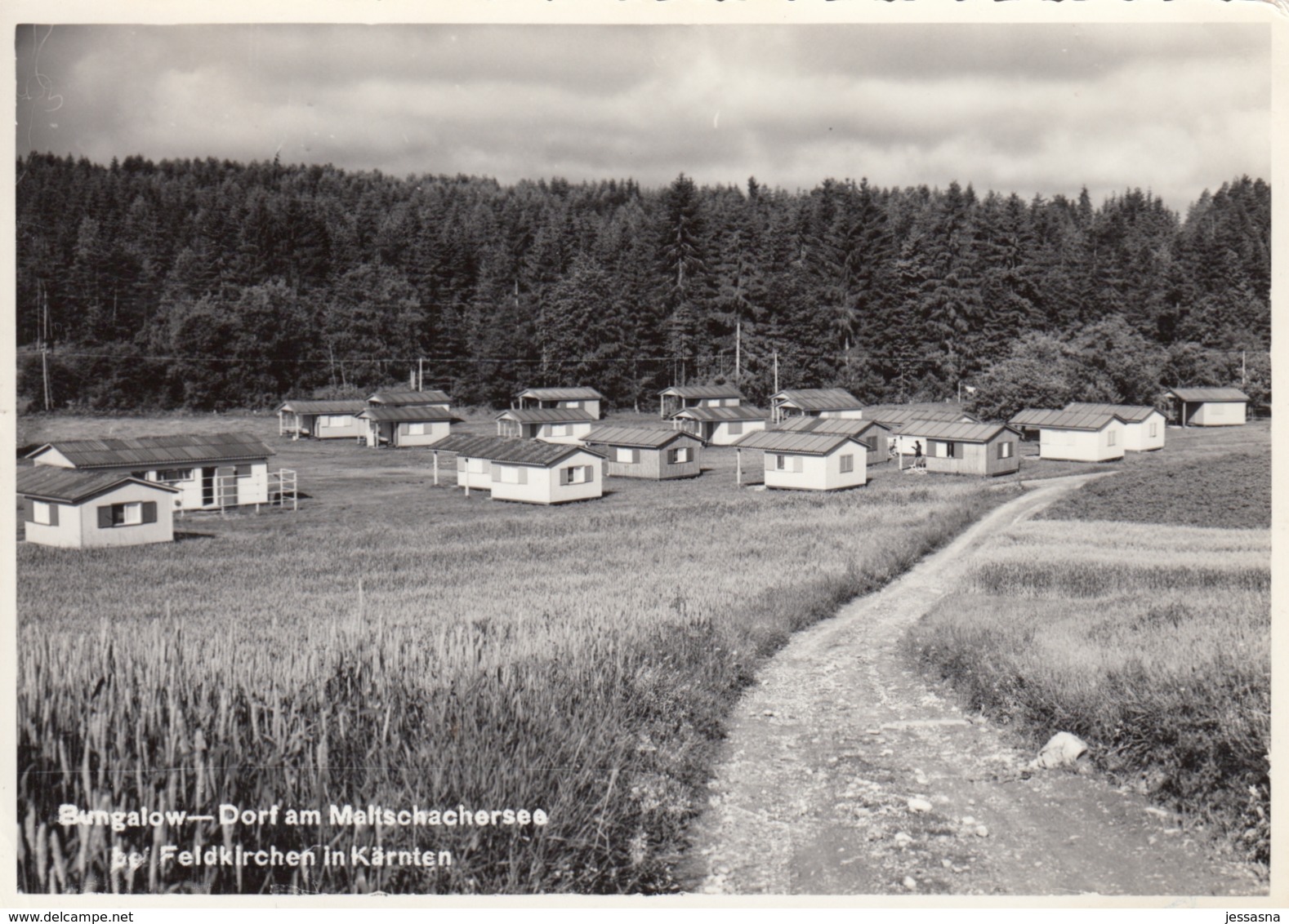 AK - Kärnten - BUNGALOW-DORF Am MALTSCHACHERSEE 50er - Feldkirchen In Kärnten